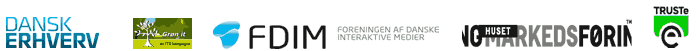 UniFlip er medlem af de væsentligste foreninger, som sikrer dig og din forretning