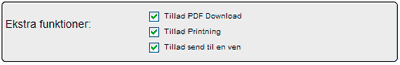 Aktiver eller deaktiver PDF download for læseren.