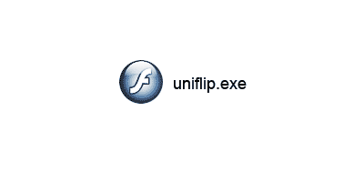 Benyt uniflip.exe filen for at køre lokalt på en PC.