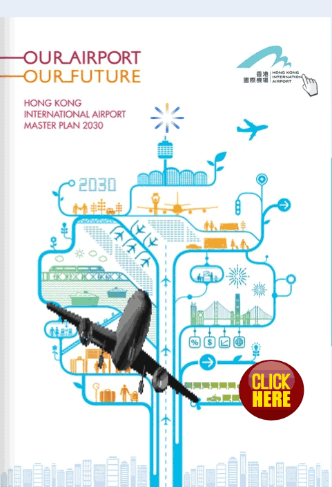 Se et bladre katalog fra Hong Kong lufthavn