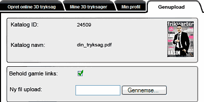 Her genuploader du den rettede pdf til din 3D tryksag.